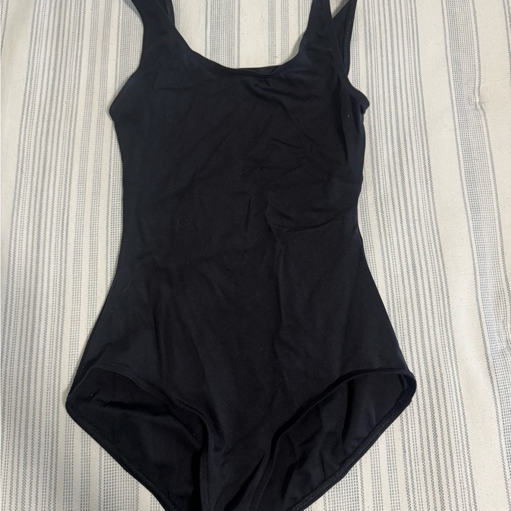 Capezio Black Bodysuit Tank Style
